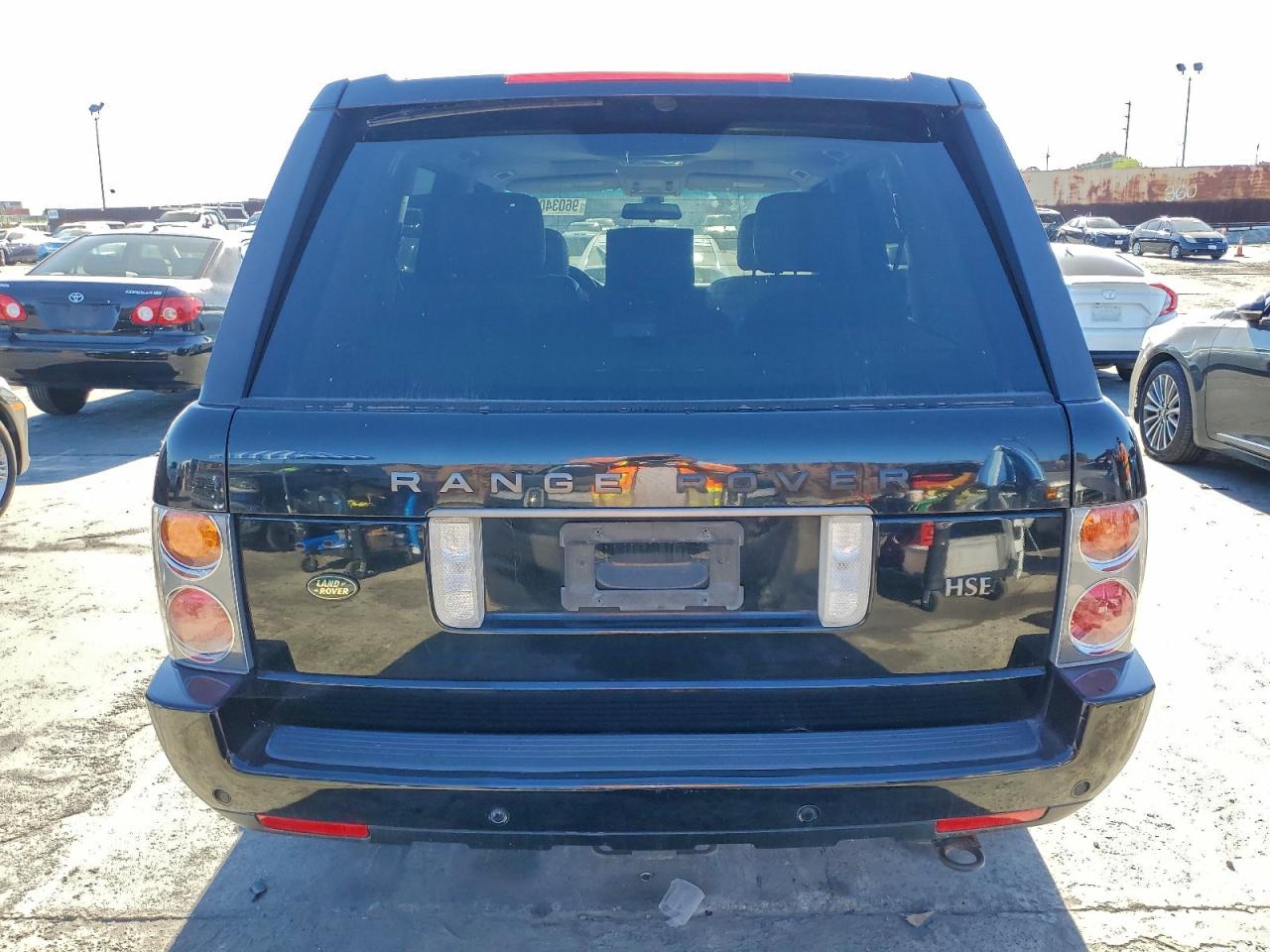 2004 Land Rover Range Rover Hse Черный vin: SALME11444A164306