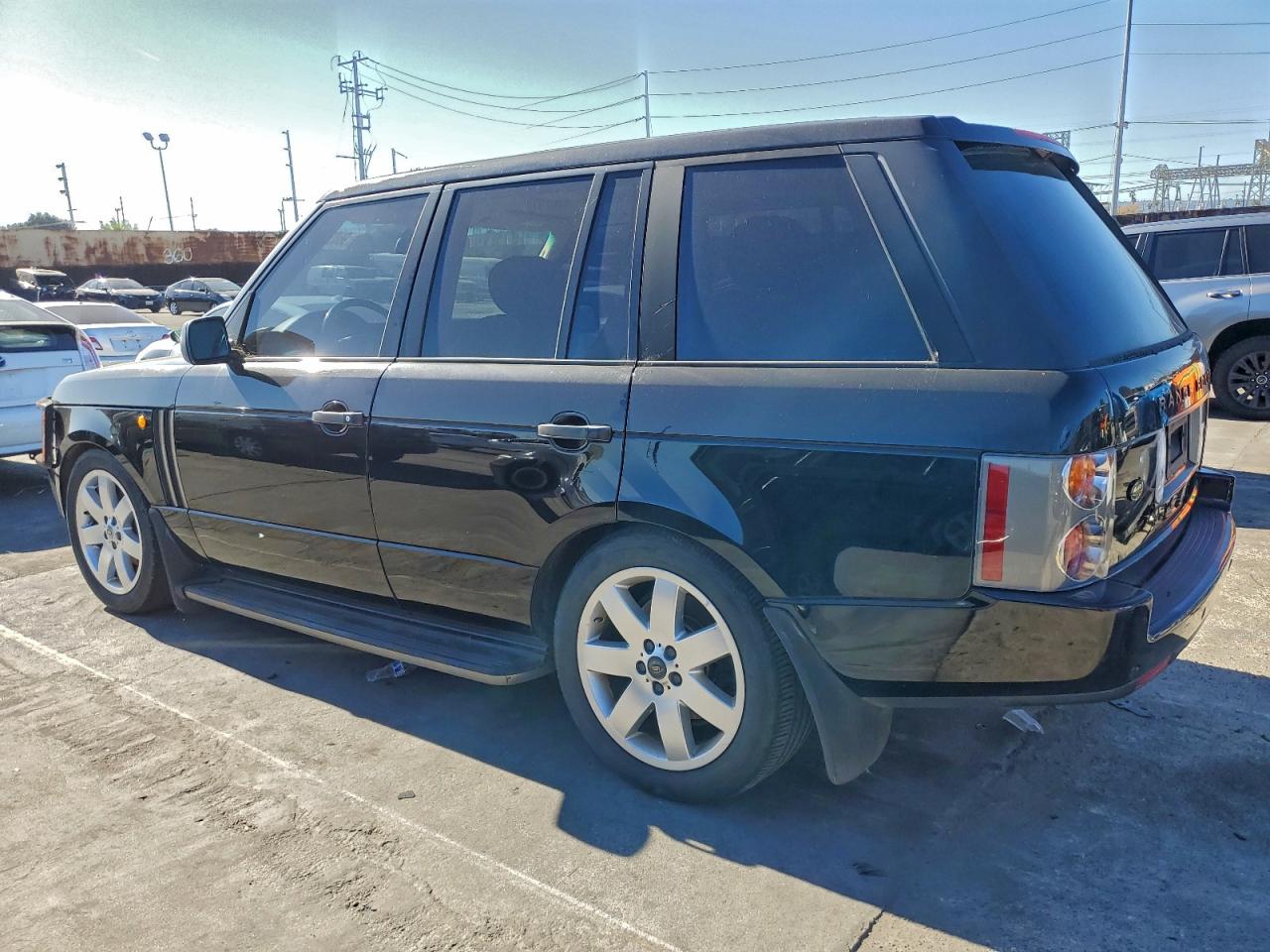 2004 Land Rover Range Rover Hse Черный vin: SALME11444A164306