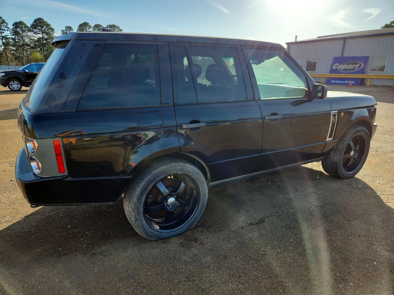 2005 Land Rover Range Rover Hse Black vin: SALME11445A180619