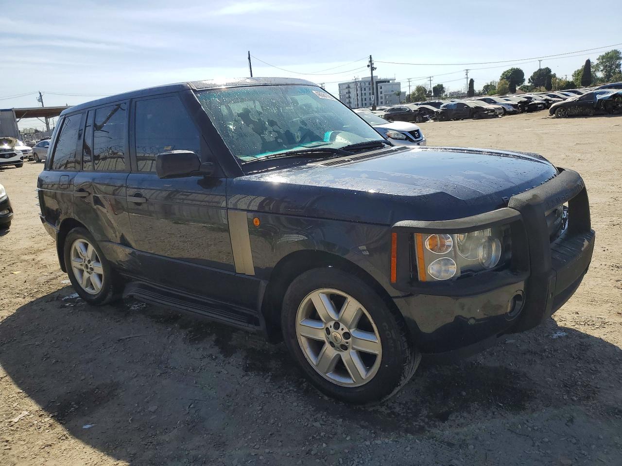 2004 Land Rover Range Rover Hse Blue vin: SALME11454A156277