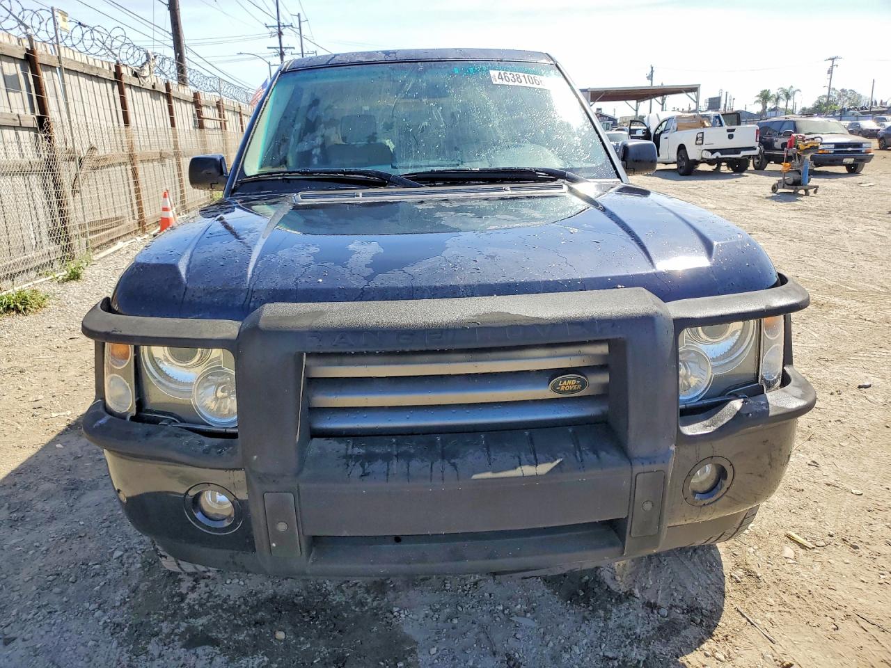 2004 Land Rover Range Rover Hse Blue vin: SALME11454A156277