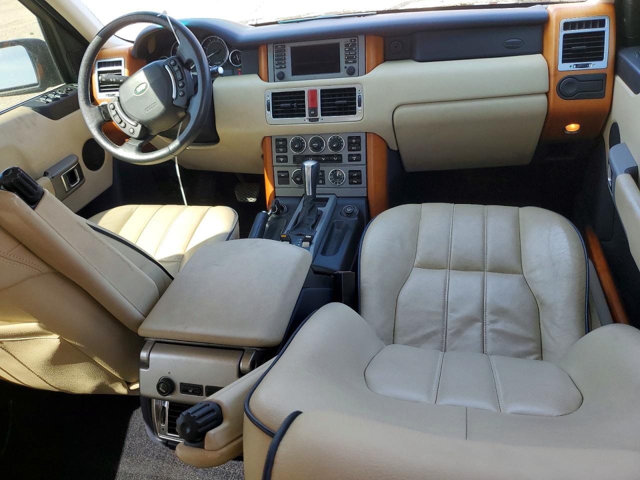 2004 Land Rover Range Rover Hse Blue vin: SALME11454A156277