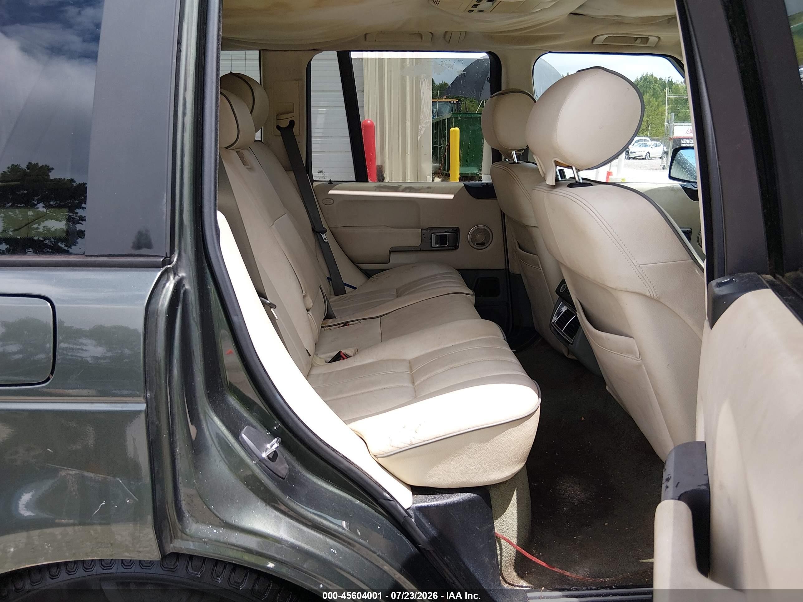 2005 Land Rover Range Rover Hse Green vin: SALME11455A197249