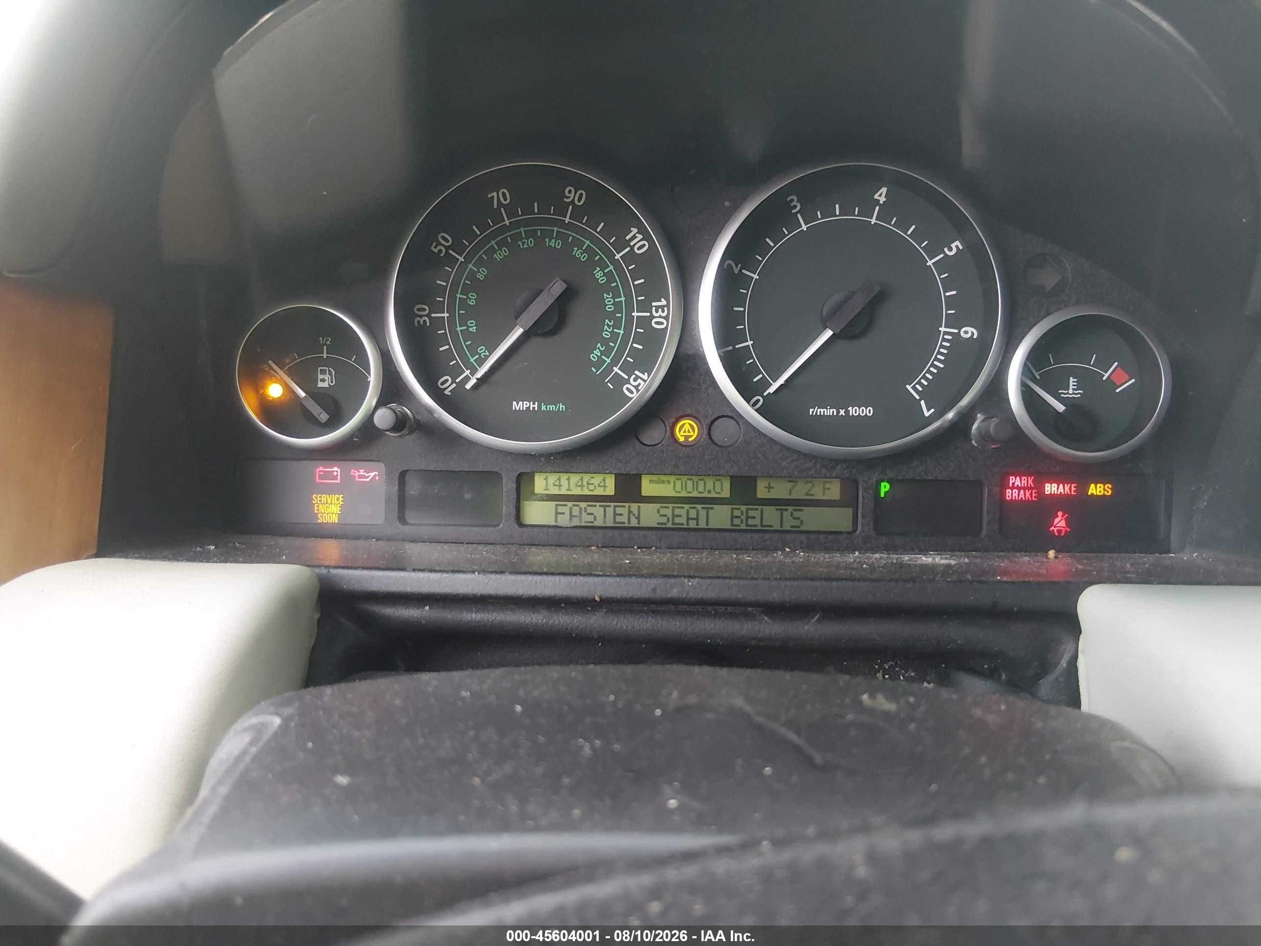 2005 Land Rover Range Rover Hse Green vin: SALME11455A197249