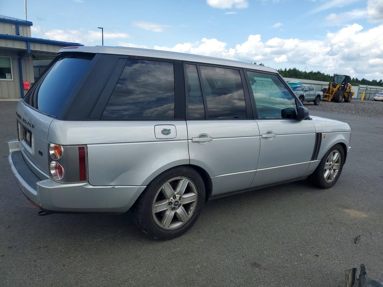 2004 Land Rover Range Rover Hse Silver vin: SALME11464A166655