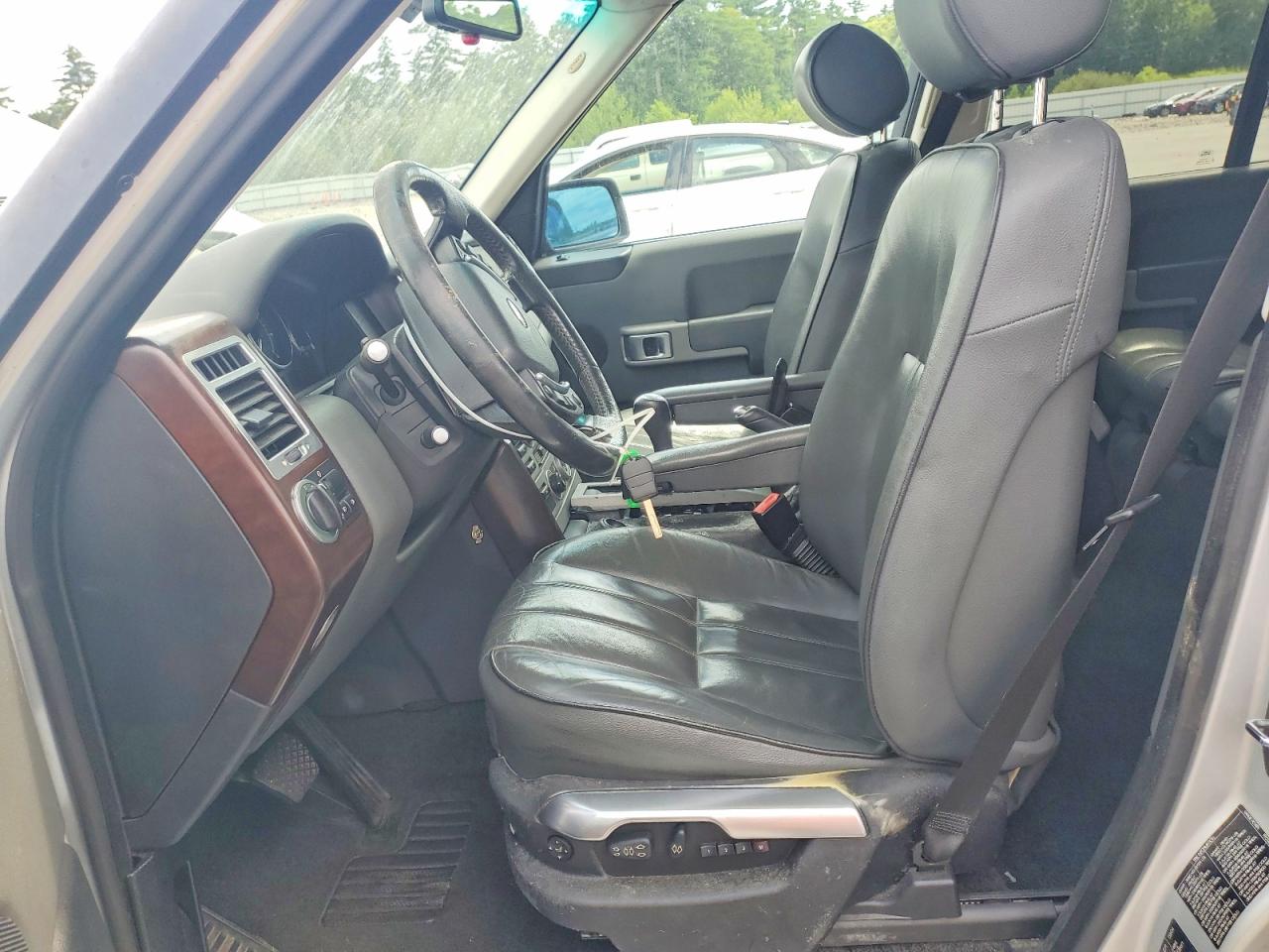 2004 Land Rover Range Rover Hse Silver vin: SALME11464A166655