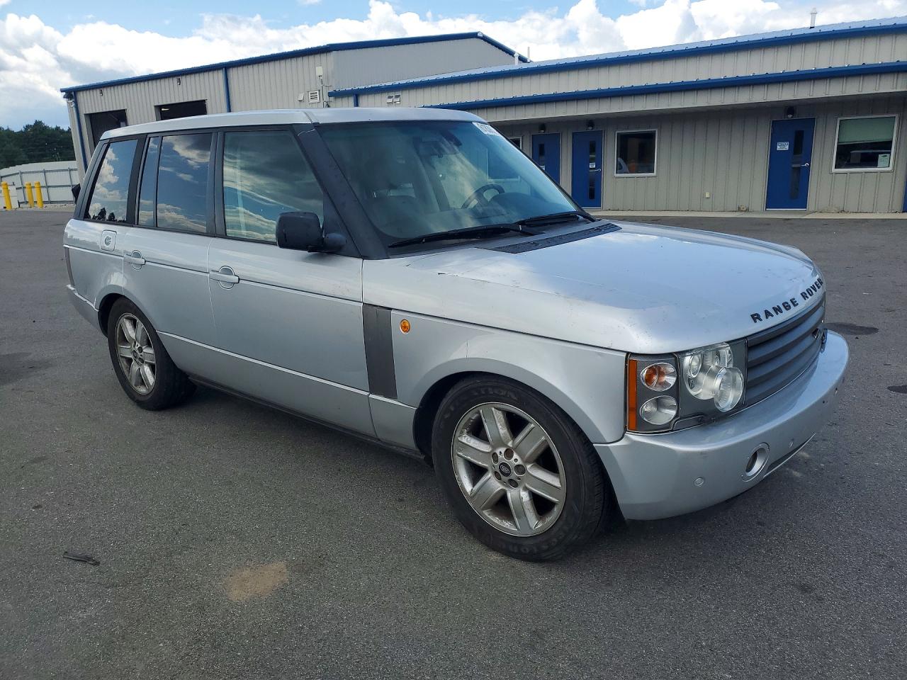 2004 Land Rover Range Rover Hse Silver vin: SALME11464A166655