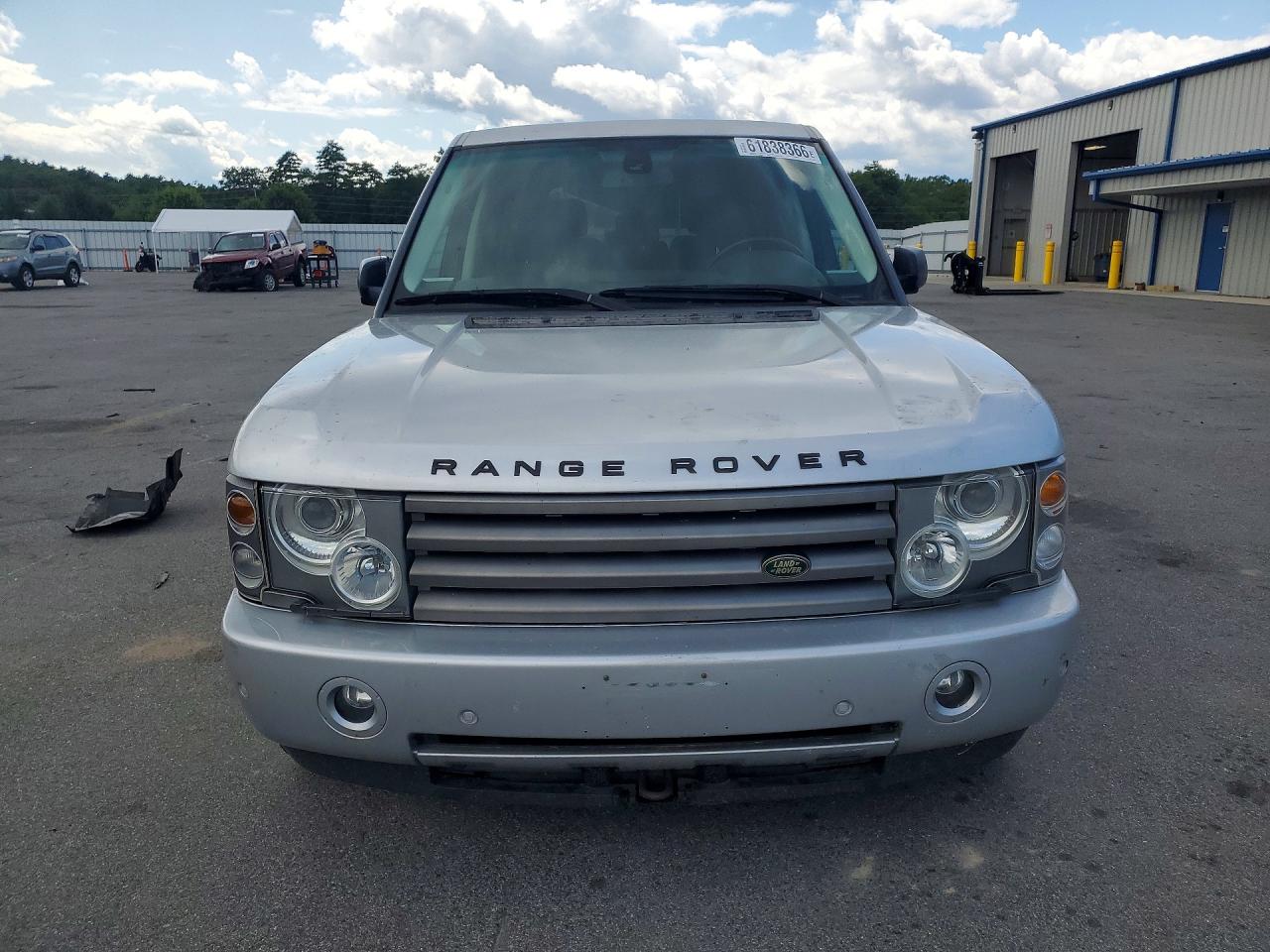 2004 Land Rover Range Rover Hse Silver vin: SALME11464A166655