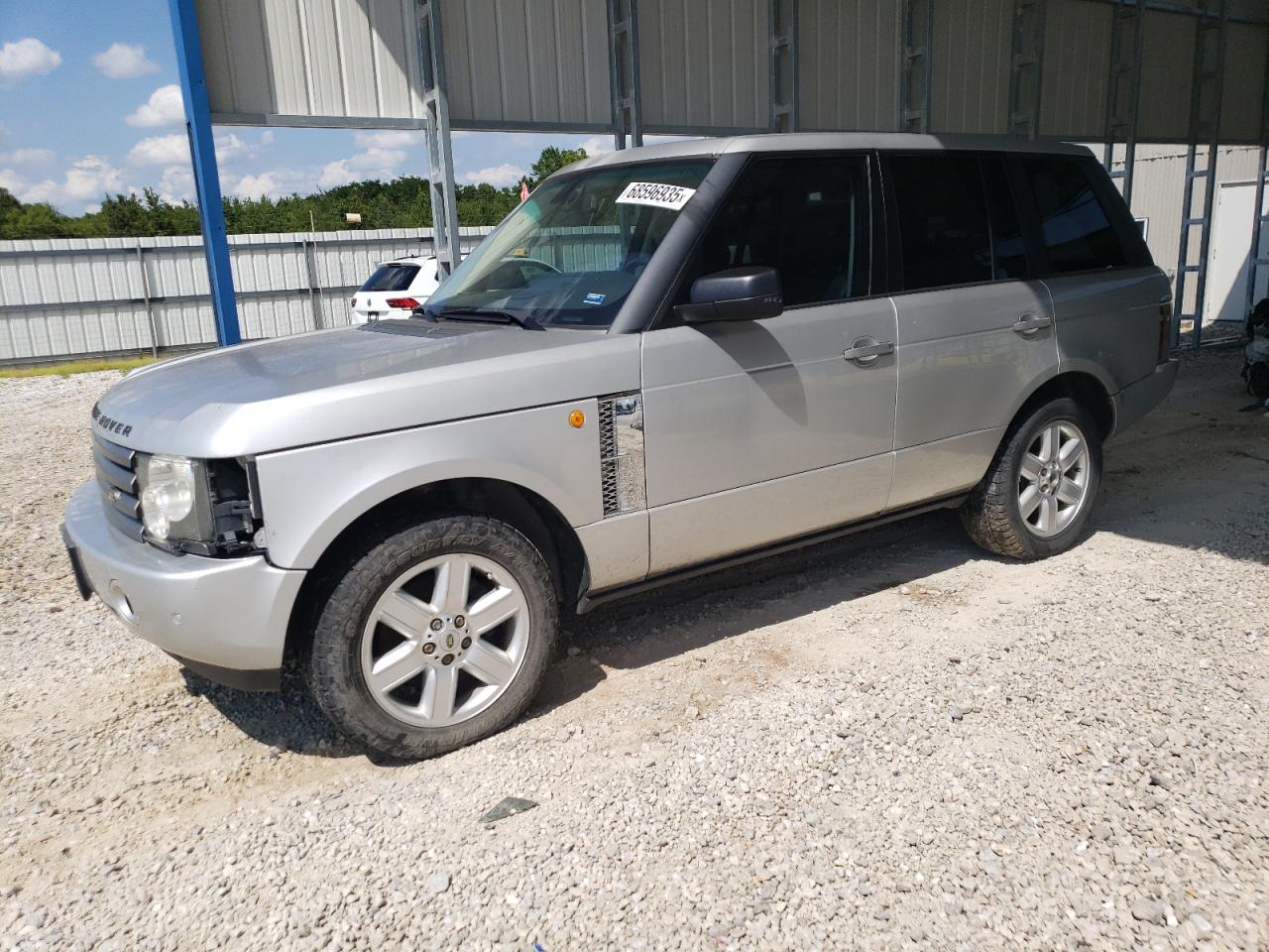 2005 Land Rover Range Rover Hse Silver vin: SALME11475A191761