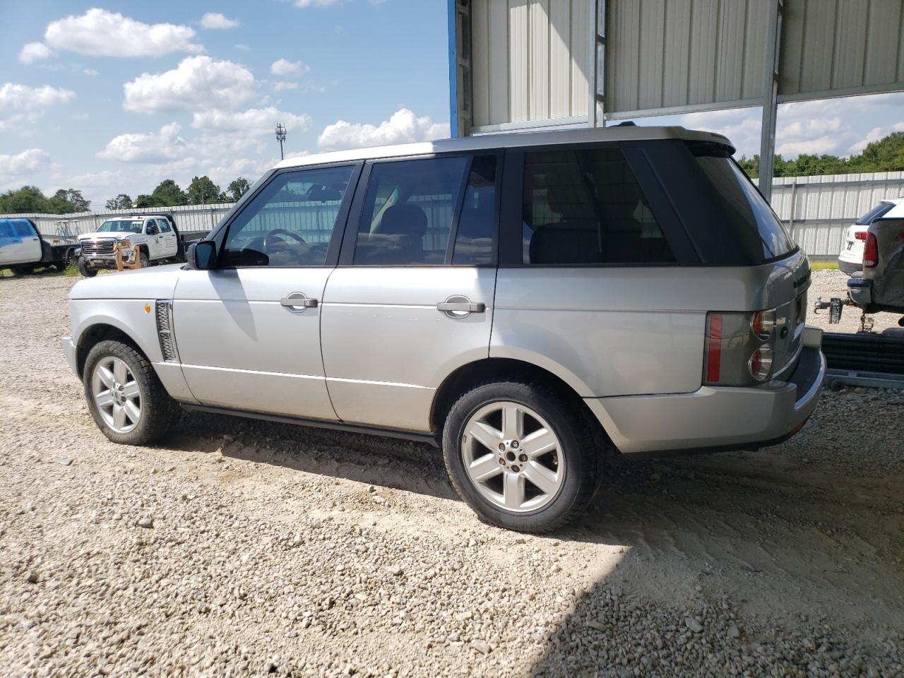 2005 Land Rover Range Rover Hse Silver vin: SALME11475A191761