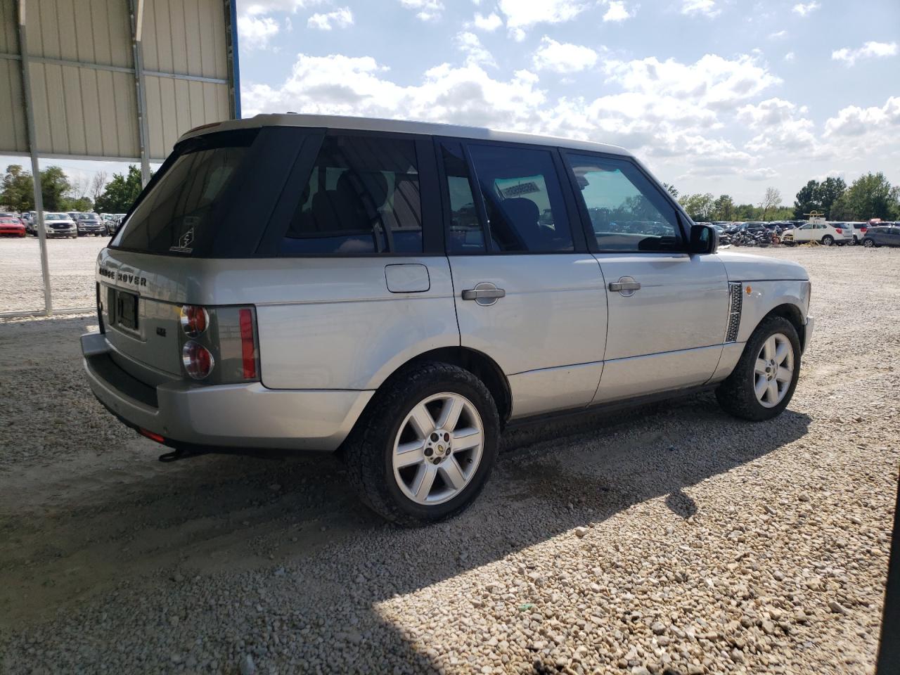 2005 Land Rover Range Rover Hse Silver vin: SALME11475A191761