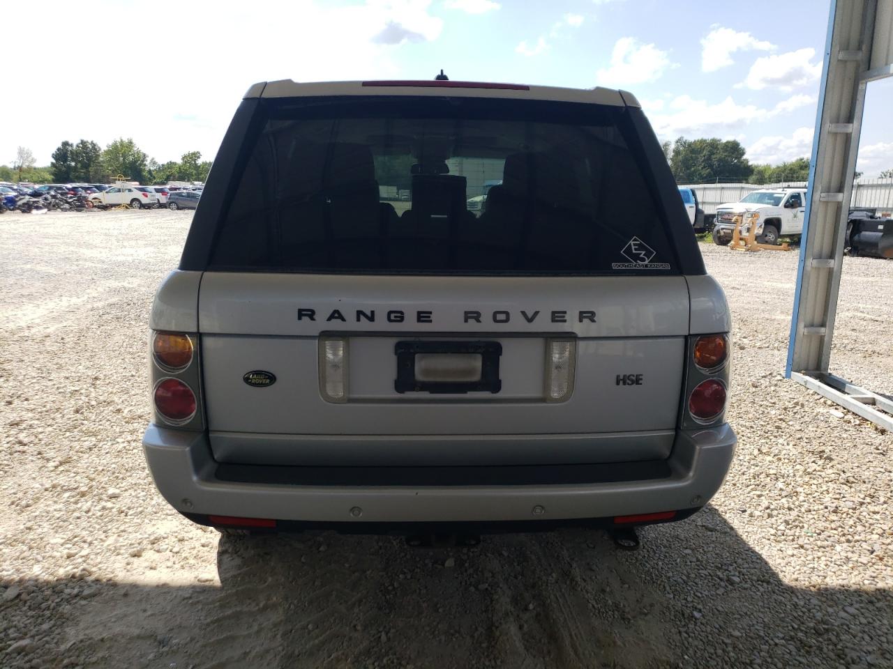 2005 Land Rover Range Rover Hse Silver vin: SALME11475A191761