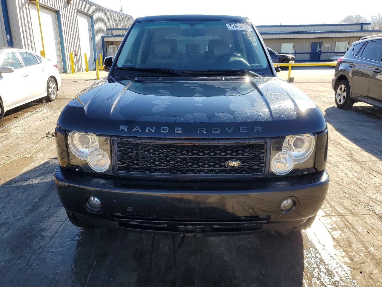 2004 Land Rover Range Rover Hse Black vin: SALME11484A156175