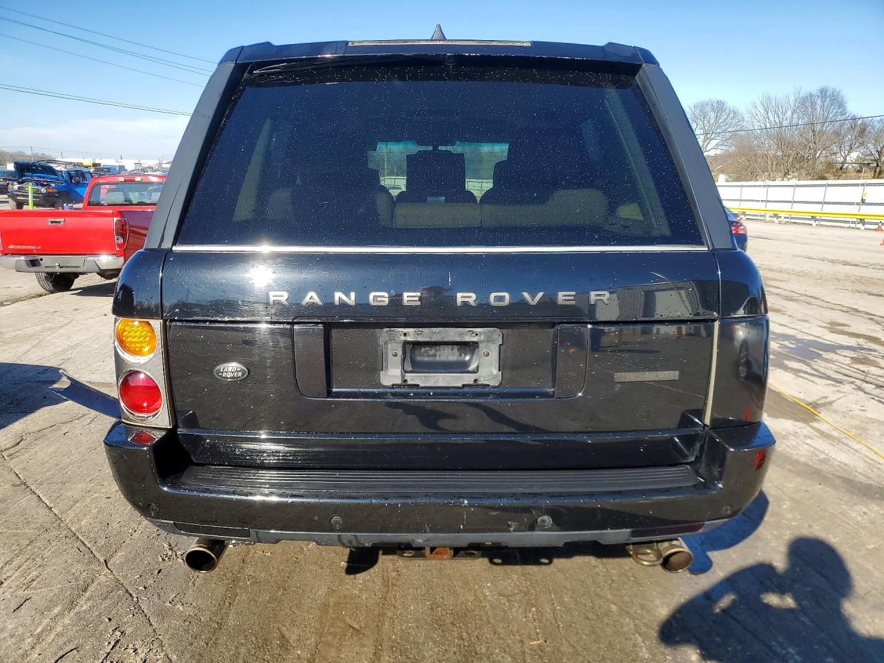 2004 Land Rover Range Rover Hse Black vin: SALME11484A156175