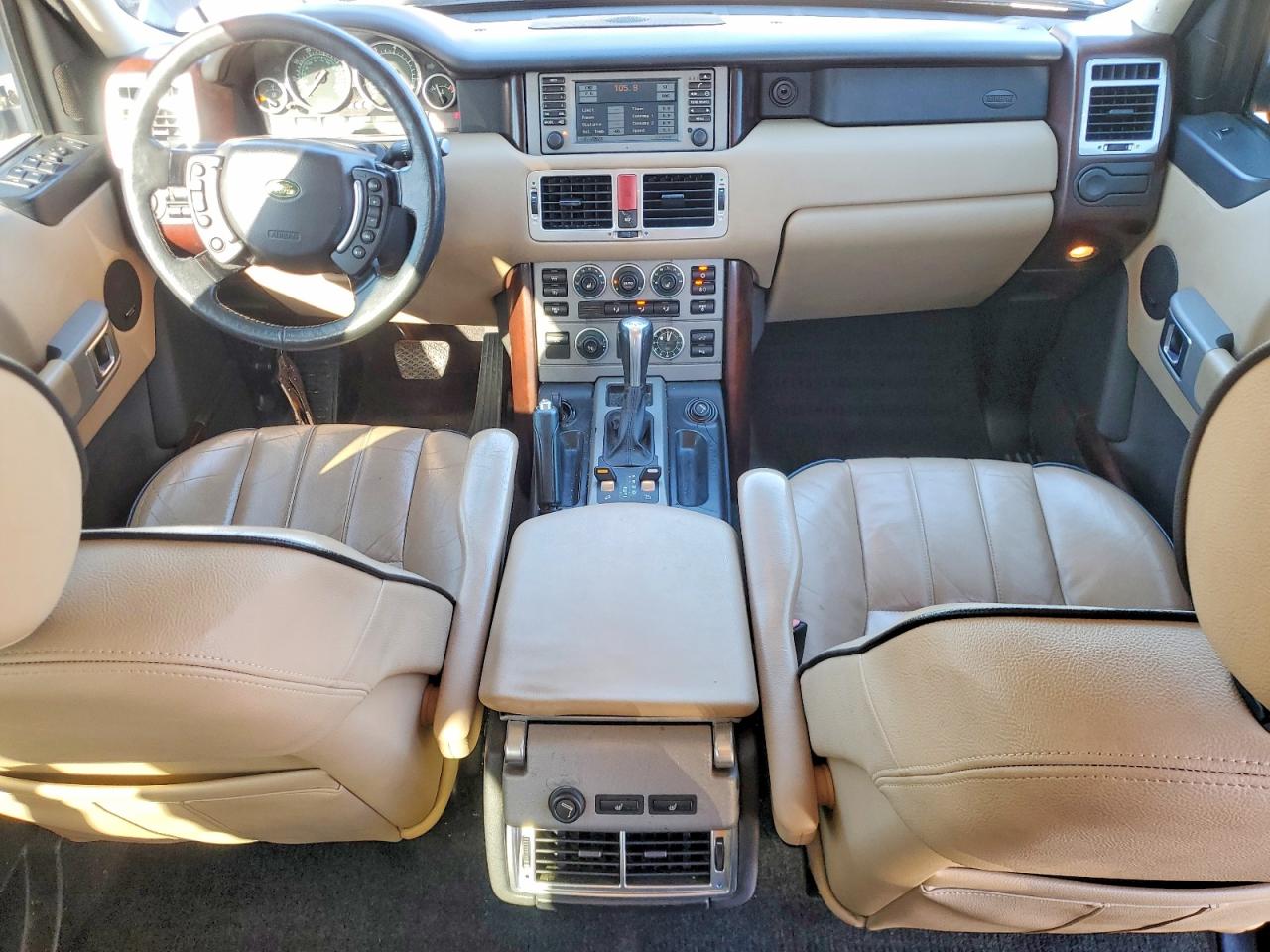 2004 Land Rover Range Rover Hse Black vin: SALME11484A156175