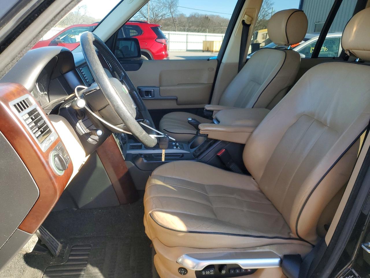 2004 Land Rover Range Rover Hse Black vin: SALME11484A156175