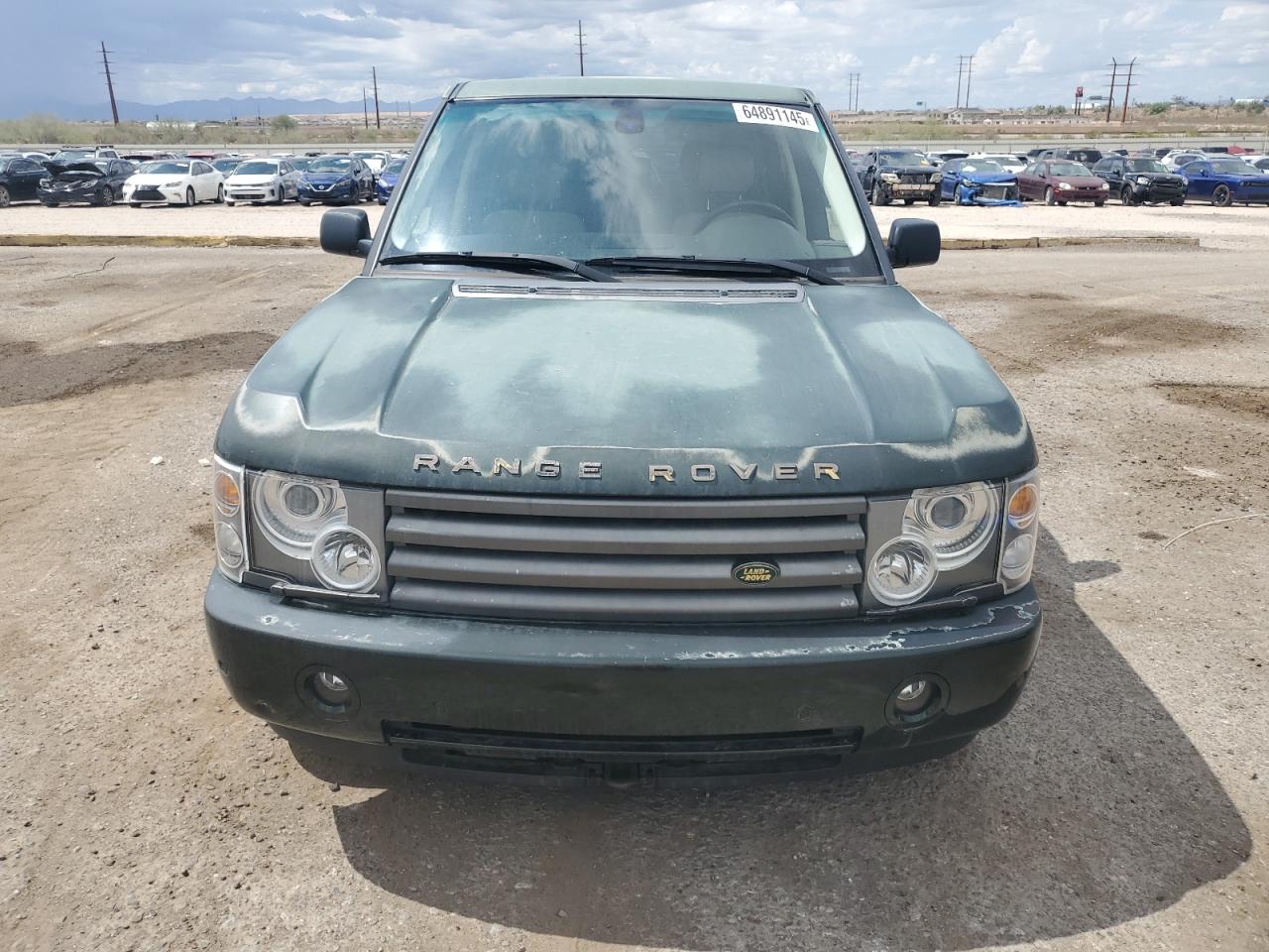 2004 Land Rover Range Rover Hse Green vin: SALME11484A170013