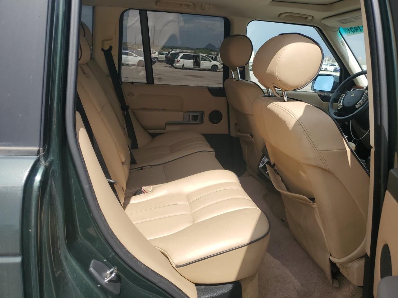 2004 Land Rover Range Rover Hse Green vin: SALME11484A170013