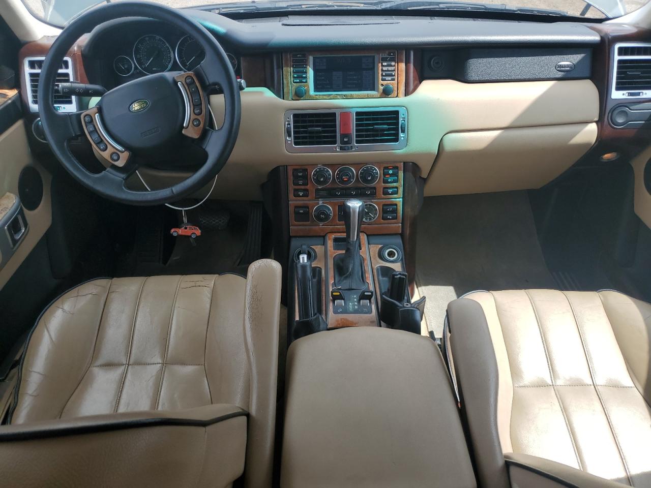 2004 Land Rover Range Rover Hse Green vin: SALME11484A170013