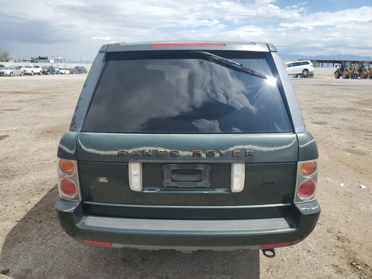 2004 Land Rover Range Rover Hse Green vin: SALME11484A170013