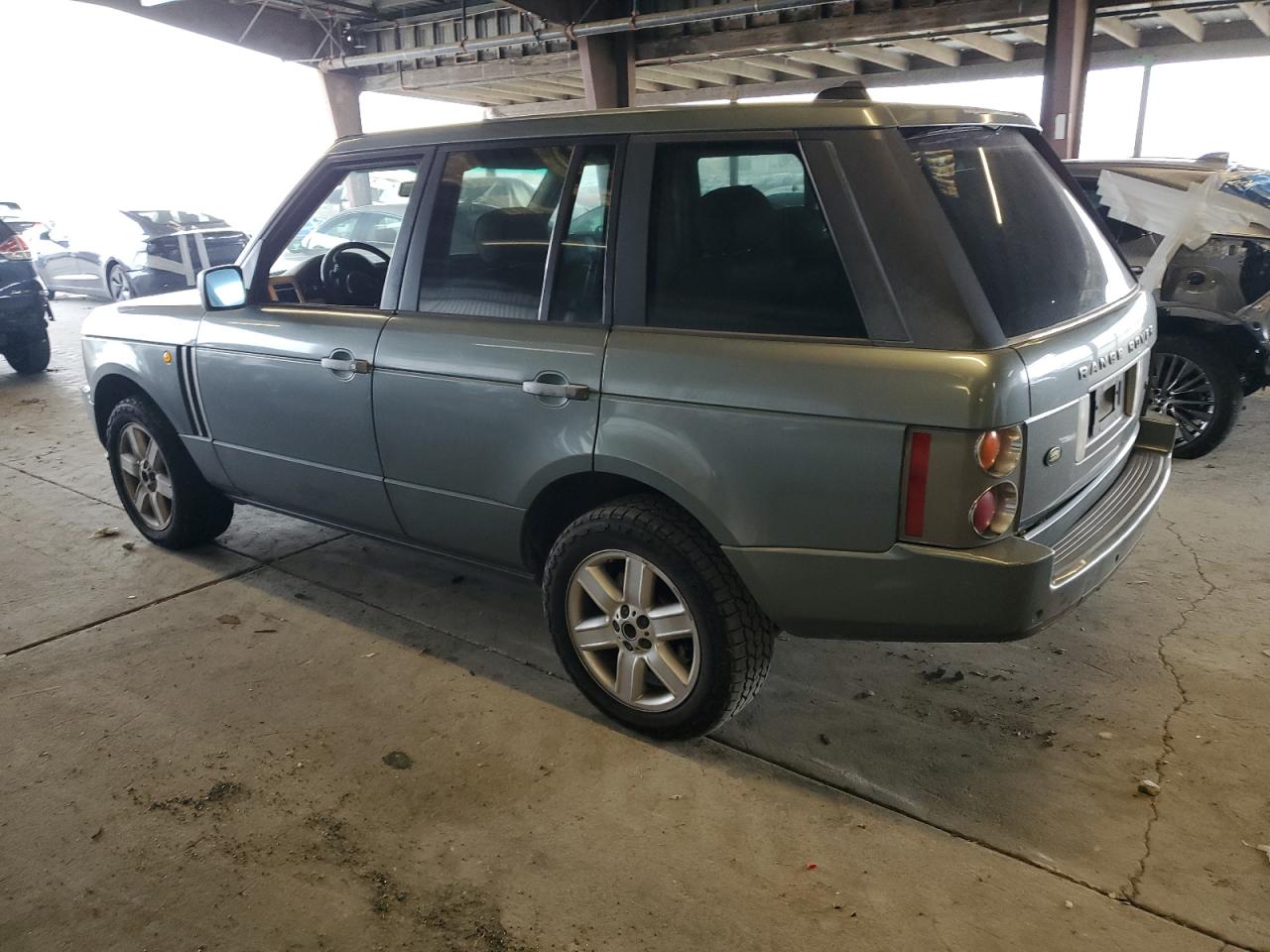 2005 Land Rover Range Rover Hse Green vin: SALME11485A187315