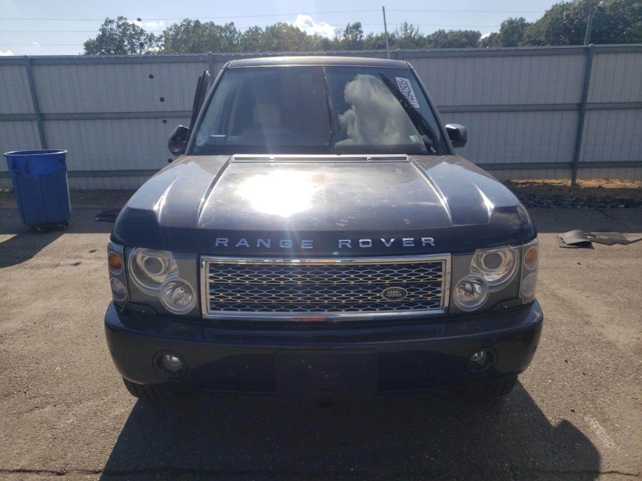 2005 Land Rover Range Rover Hse Black vin: SALME11485A195768