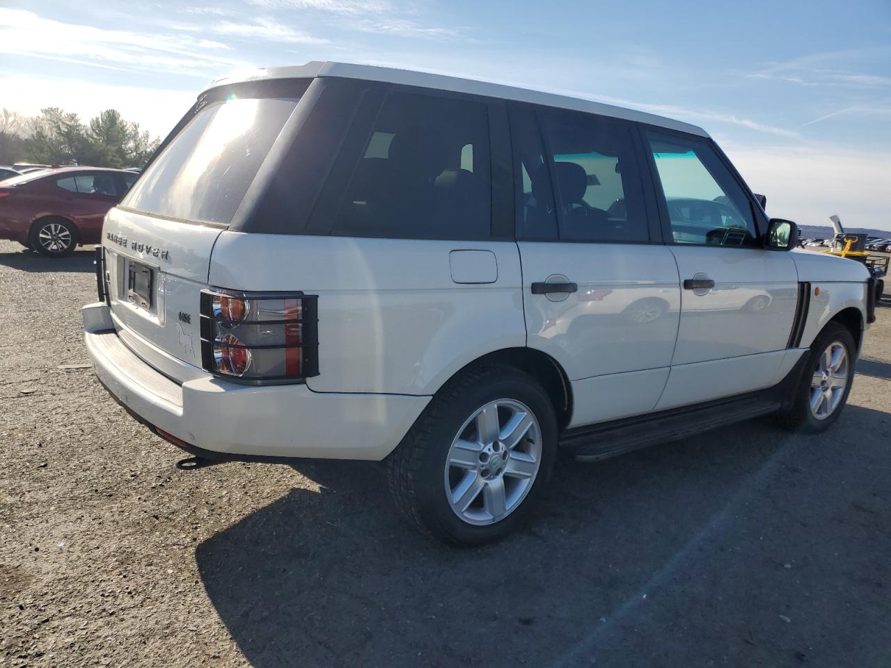 2004 Land Rover Range Rover Hse White vin: SALME11494A145525