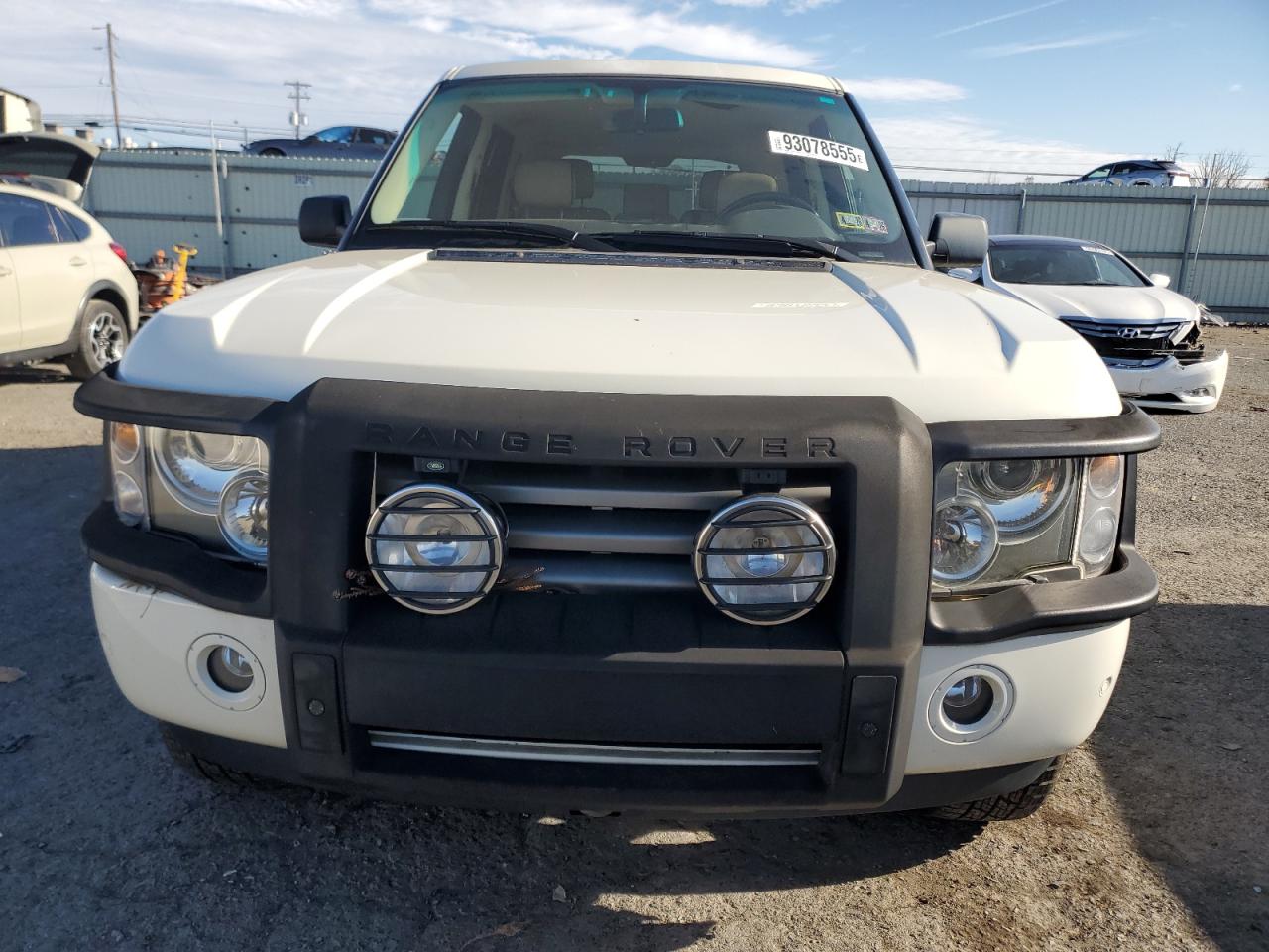 2004 Land Rover Range Rover Hse White vin: SALME11494A145525