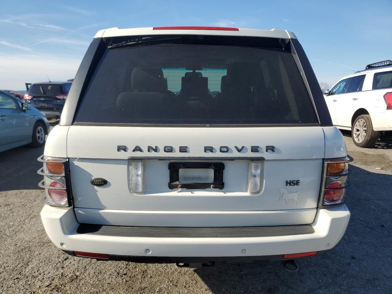 2004 Land Rover Range Rover Hse White vin: SALME11494A145525