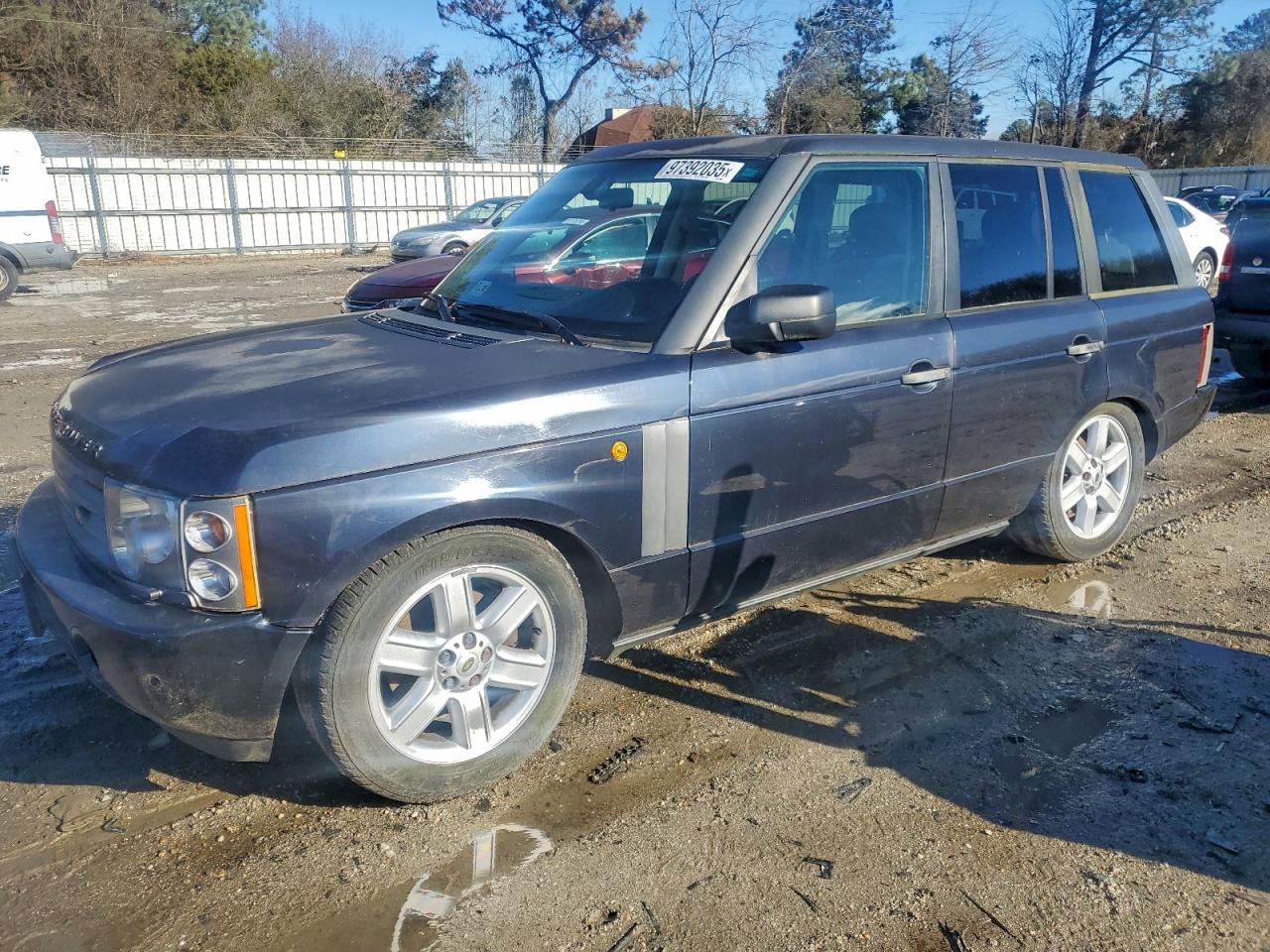 2005 Land Rover Range Rover Hse Blue vin: SALME11495A196282
