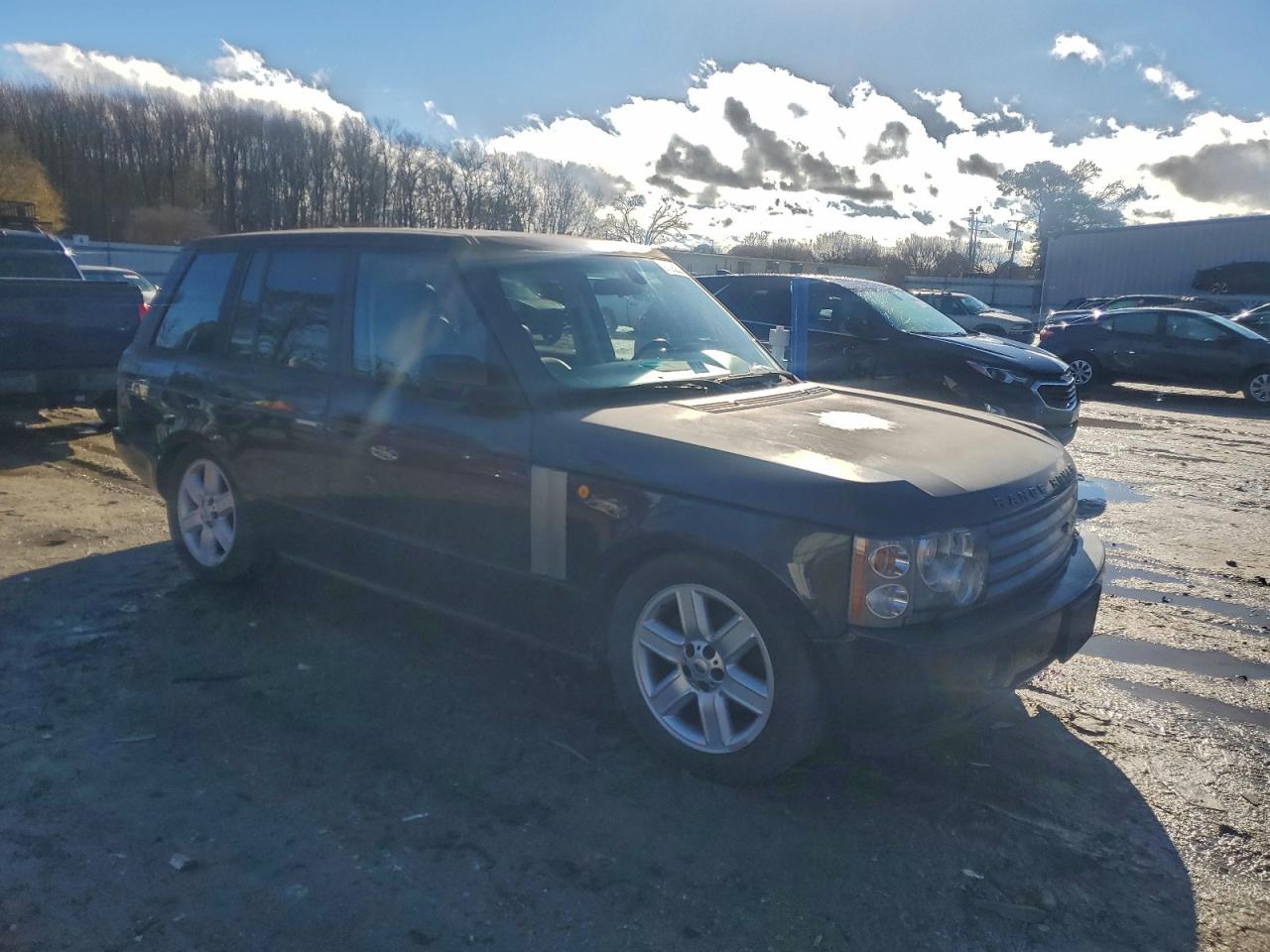 2005 Land Rover Range Rover Hse Blue vin: SALME11495A196282