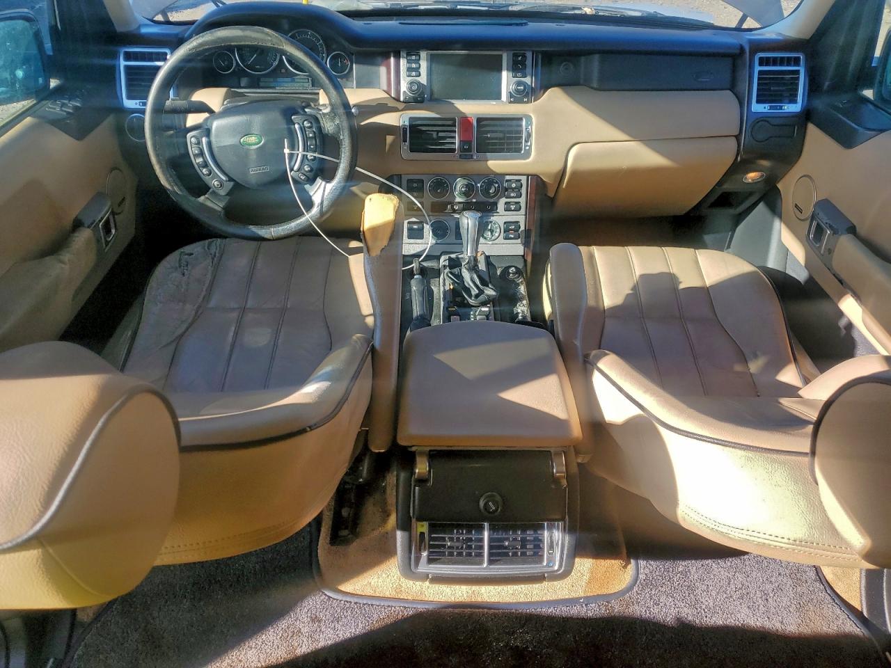 2005 Land Rover Range Rover Hse Blue vin: SALME11495A196282