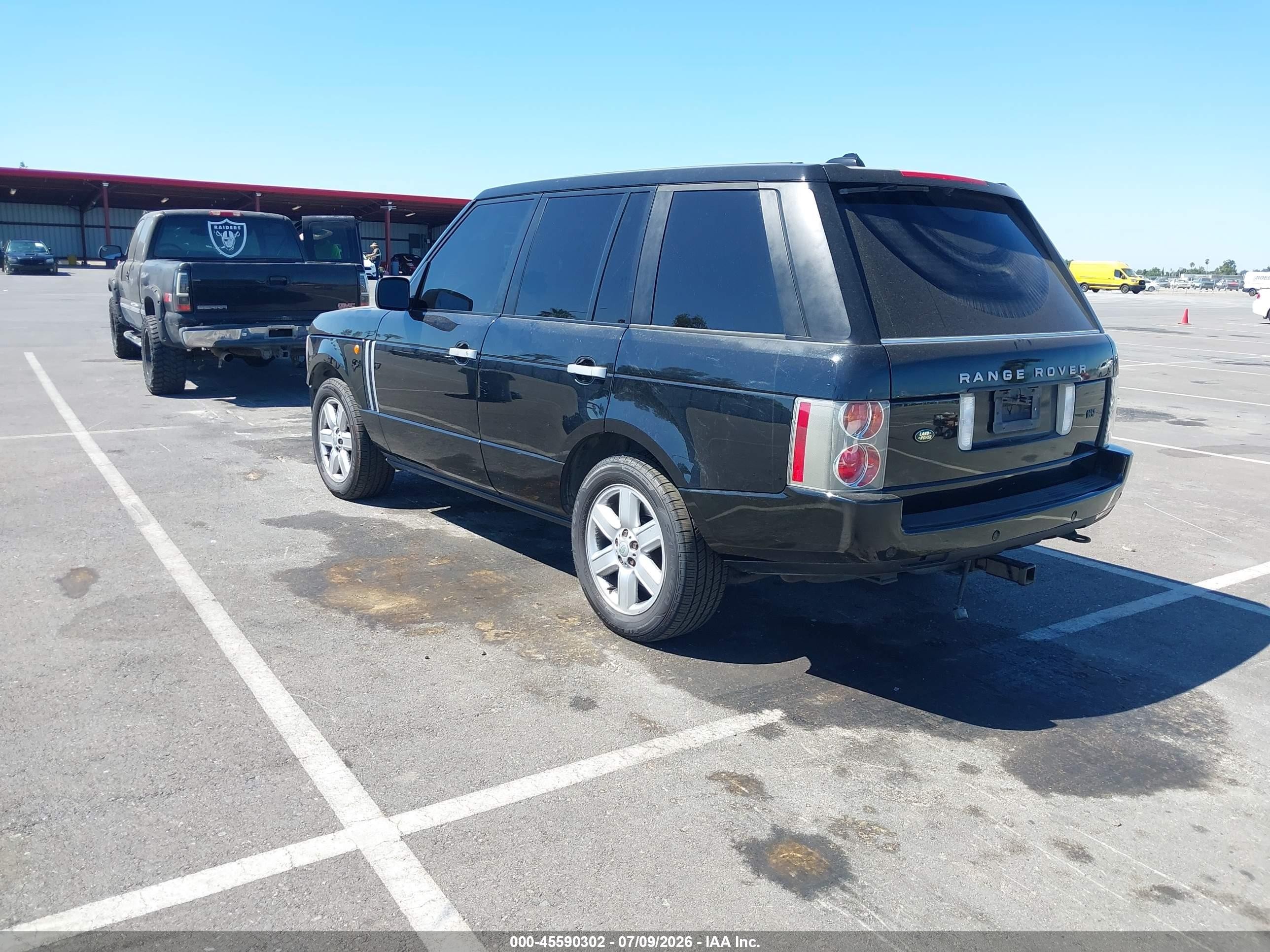 2005 Land Rover Range Rover Hse Черный vin: SALME114X5A180690
