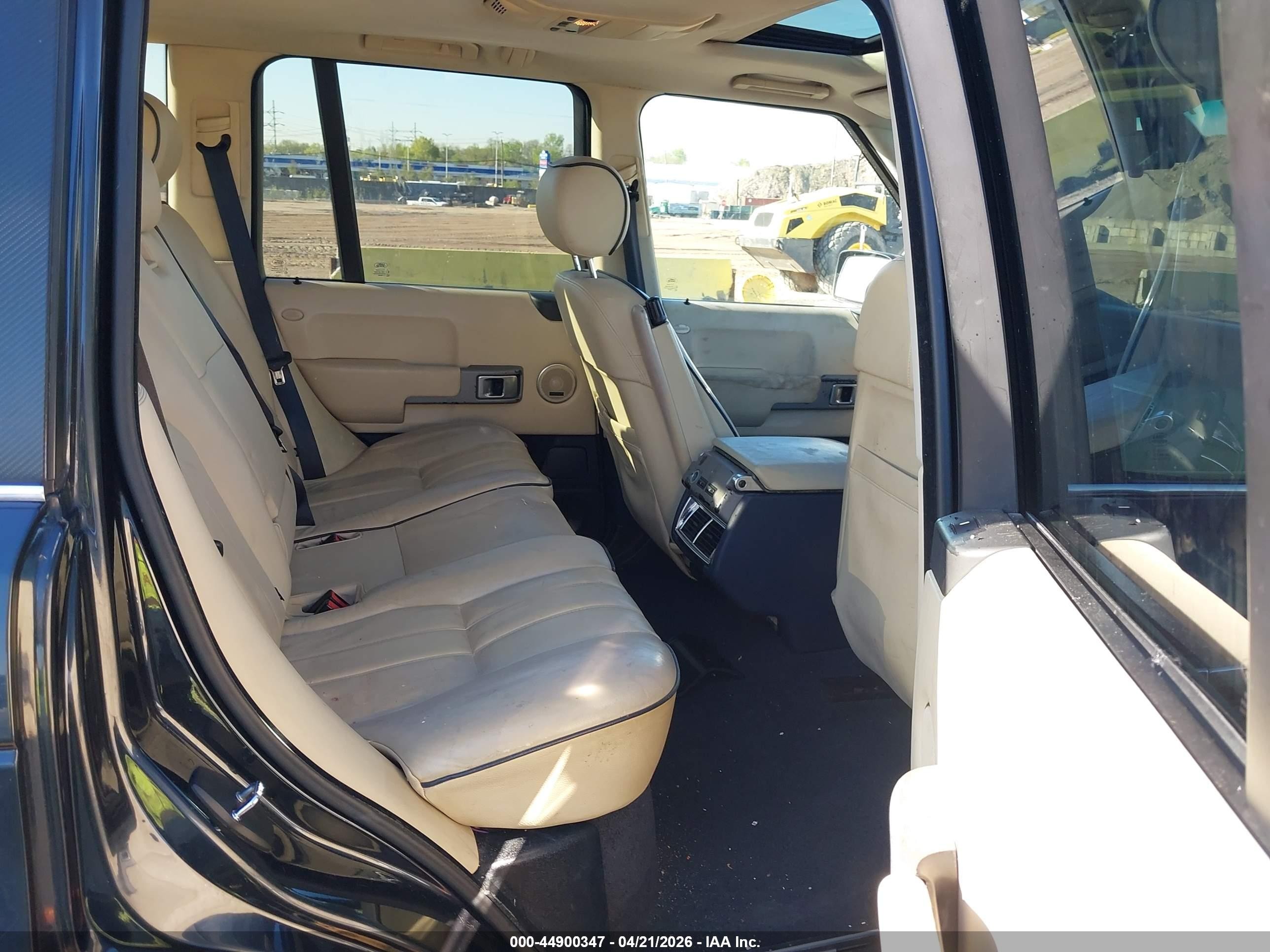 2005 Land Rover Range Rover Hse Black vin: SALME114X5A188871