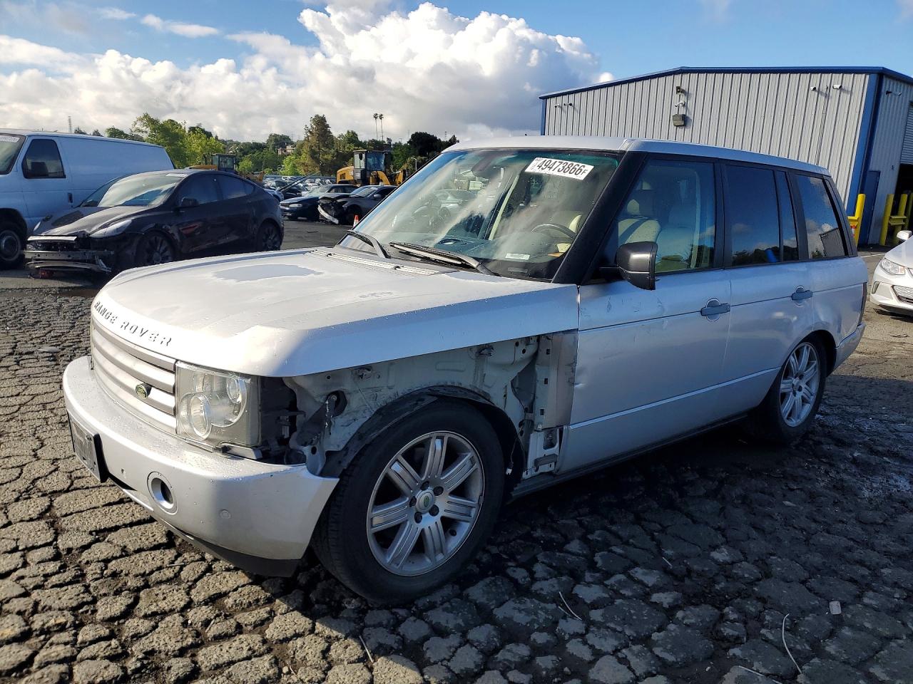 2005 Land Rover Range Rover Hse Серебряный vin: SALME114X5A191947
