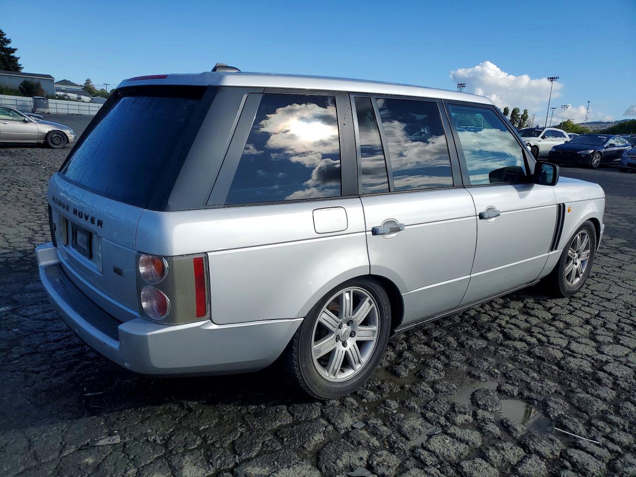 2005 Land Rover Range Rover Hse Серебряный vin: SALME114X5A191947