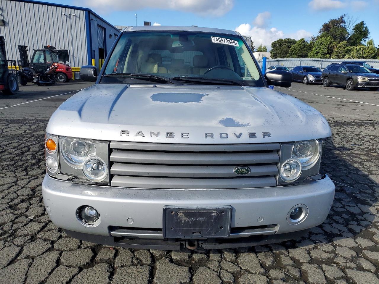 2005 Land Rover Range Rover Hse Серебряный vin: SALME114X5A191947