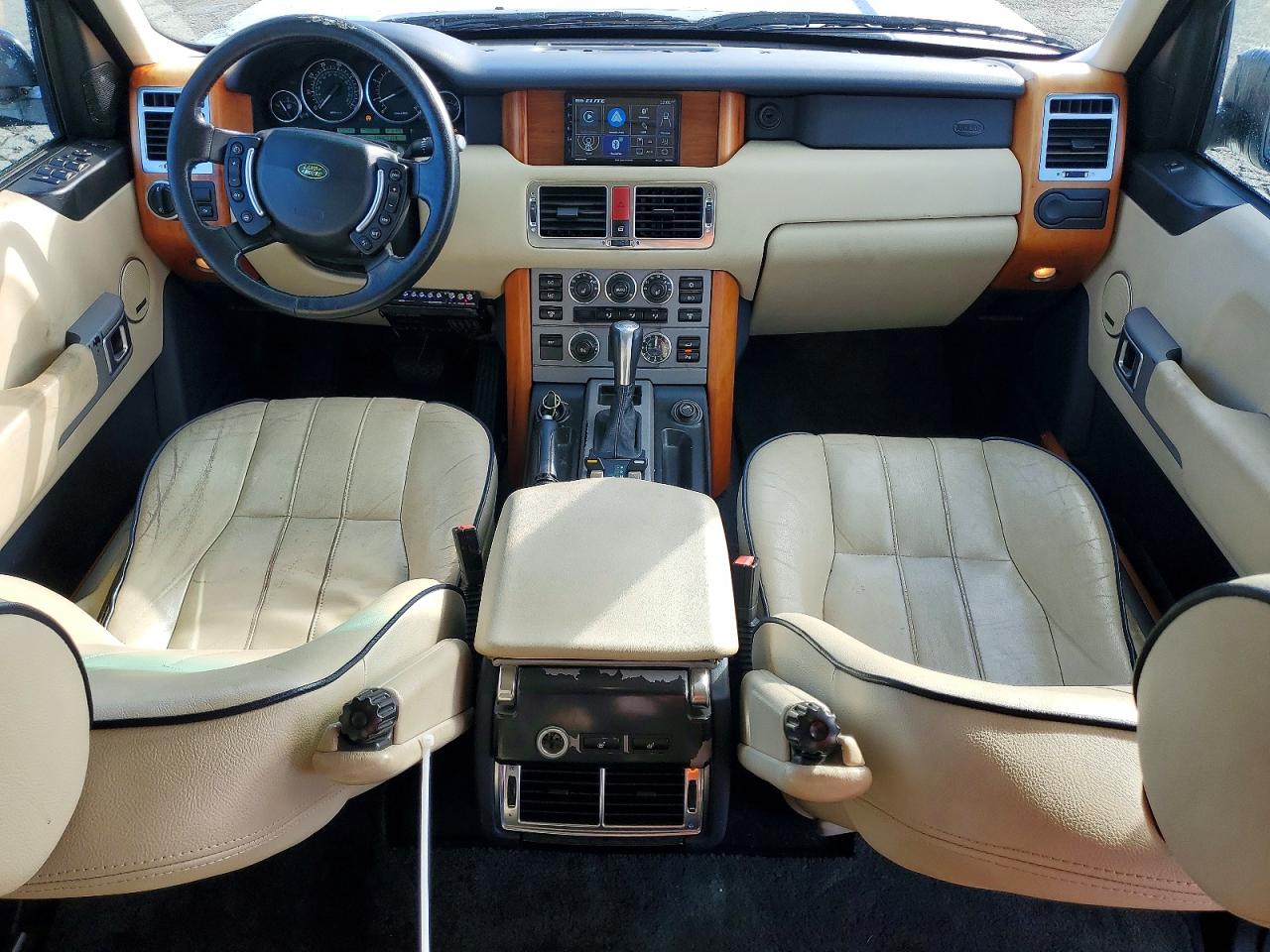 2005 Land Rover Range Rover Hse Серебряный vin: SALME114X5A191947