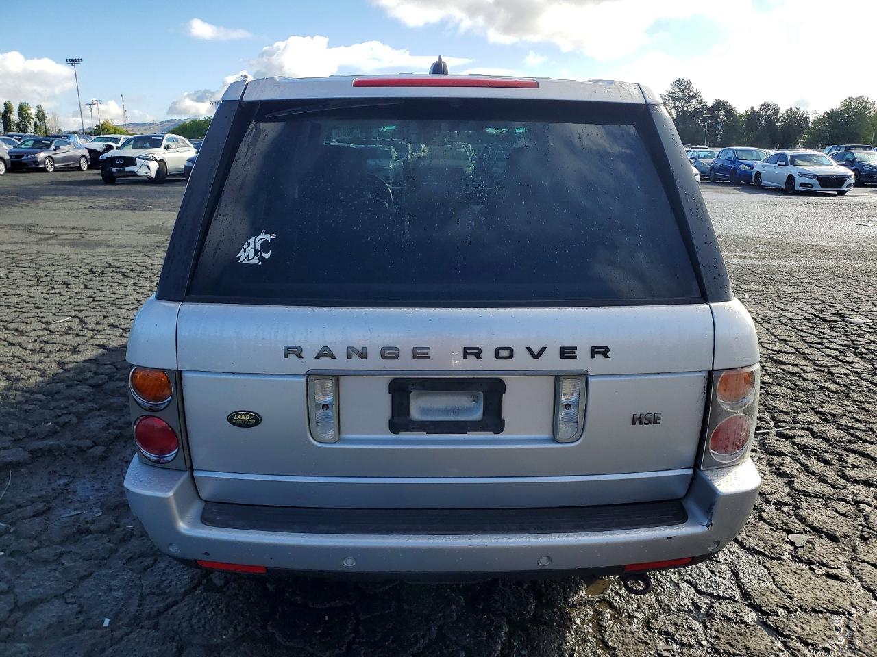 2005 Land Rover Range Rover Hse Серебряный vin: SALME114X5A191947