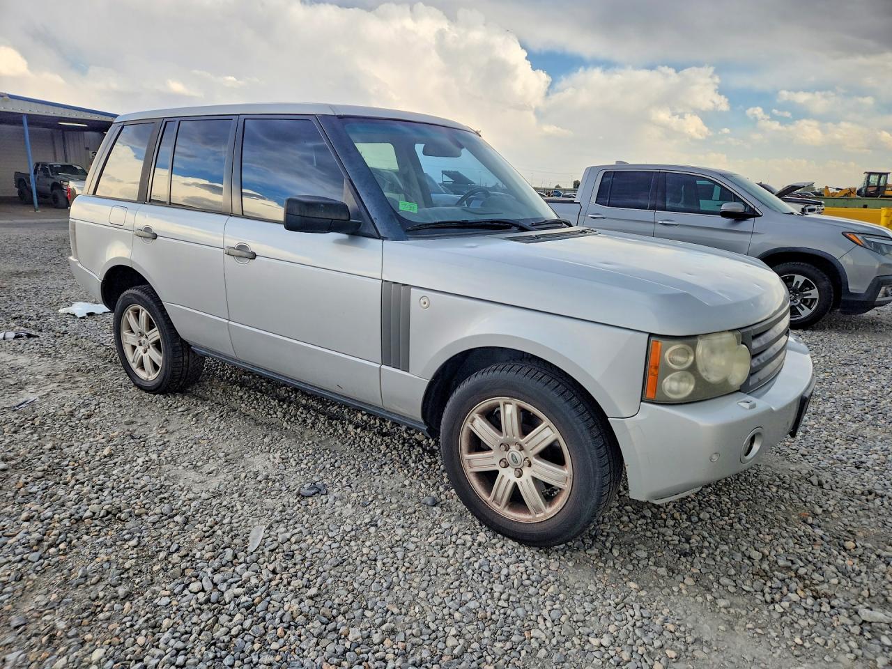 2006 Land Rover Range Rover Hse Silver vin: SALME15406A203647