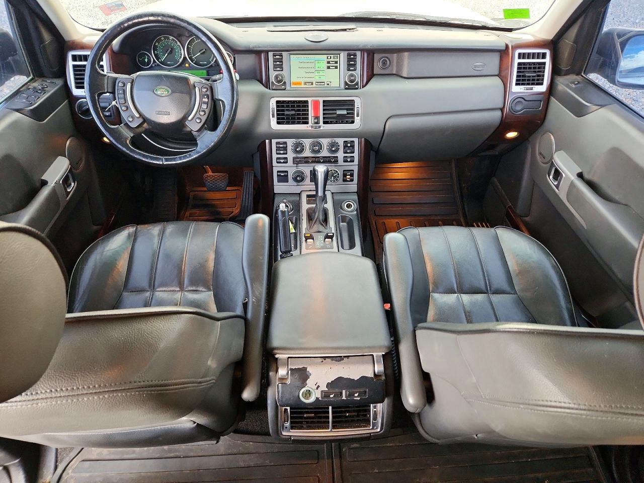 2006 Land Rover Range Rover Hse Silver vin: SALME15406A203647