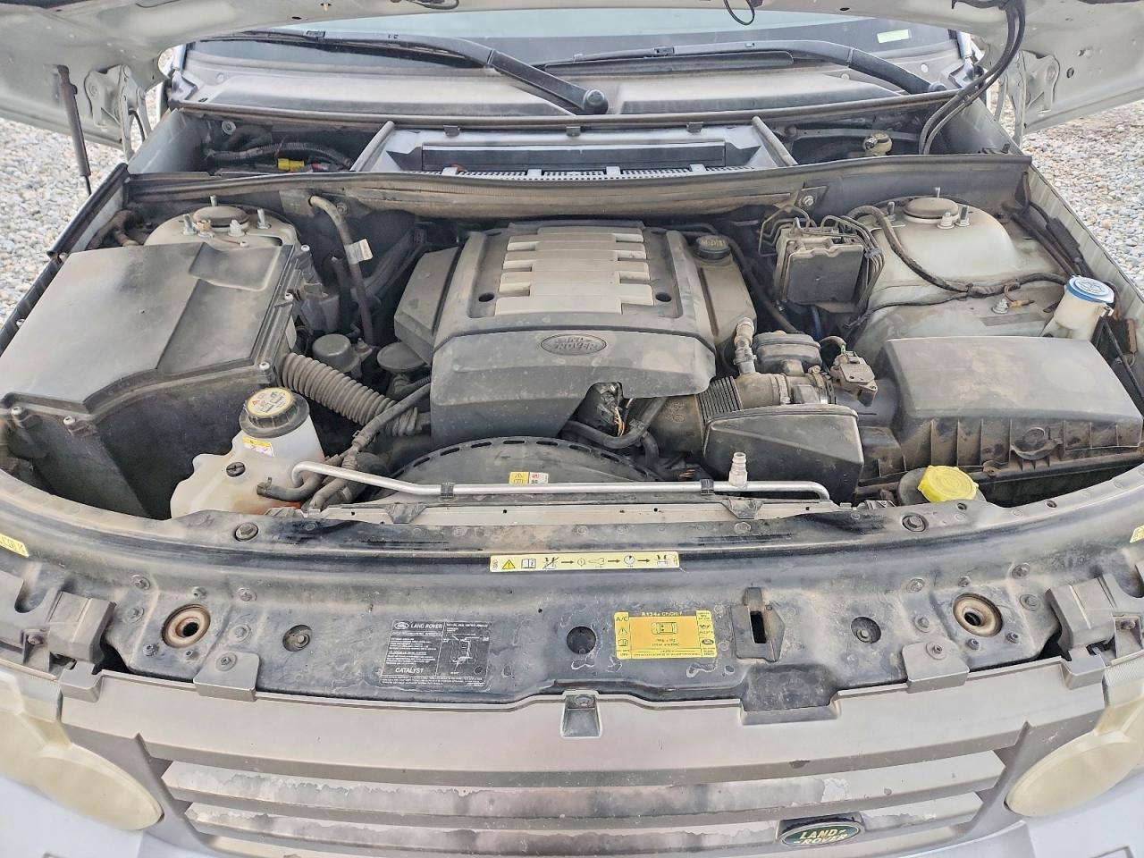 2006 Land Rover Range Rover Hse Silver vin: SALME15406A203647