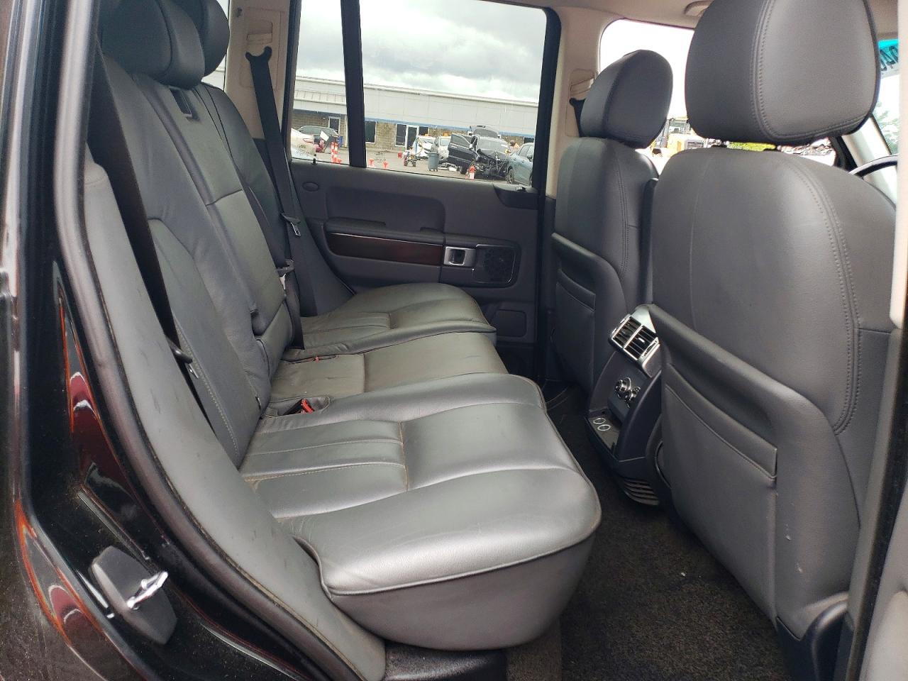 2007 Land Rover Range Rover Hse Black vin: SALME15407A244300