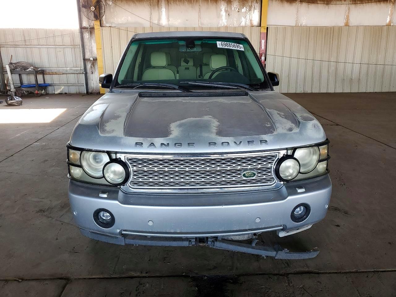 2008 Land Rover Range Rover Hse Silver vin: SALME15408A263933