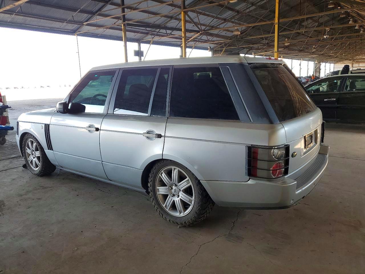 2008 Land Rover Range Rover Hse Silver vin: SALME15408A263933
