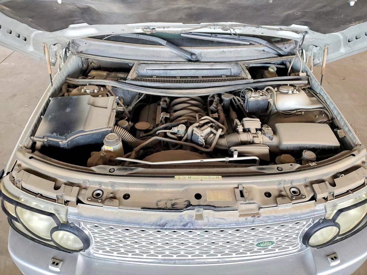 2008 Land Rover Range Rover Hse Silver vin: SALME15408A263933