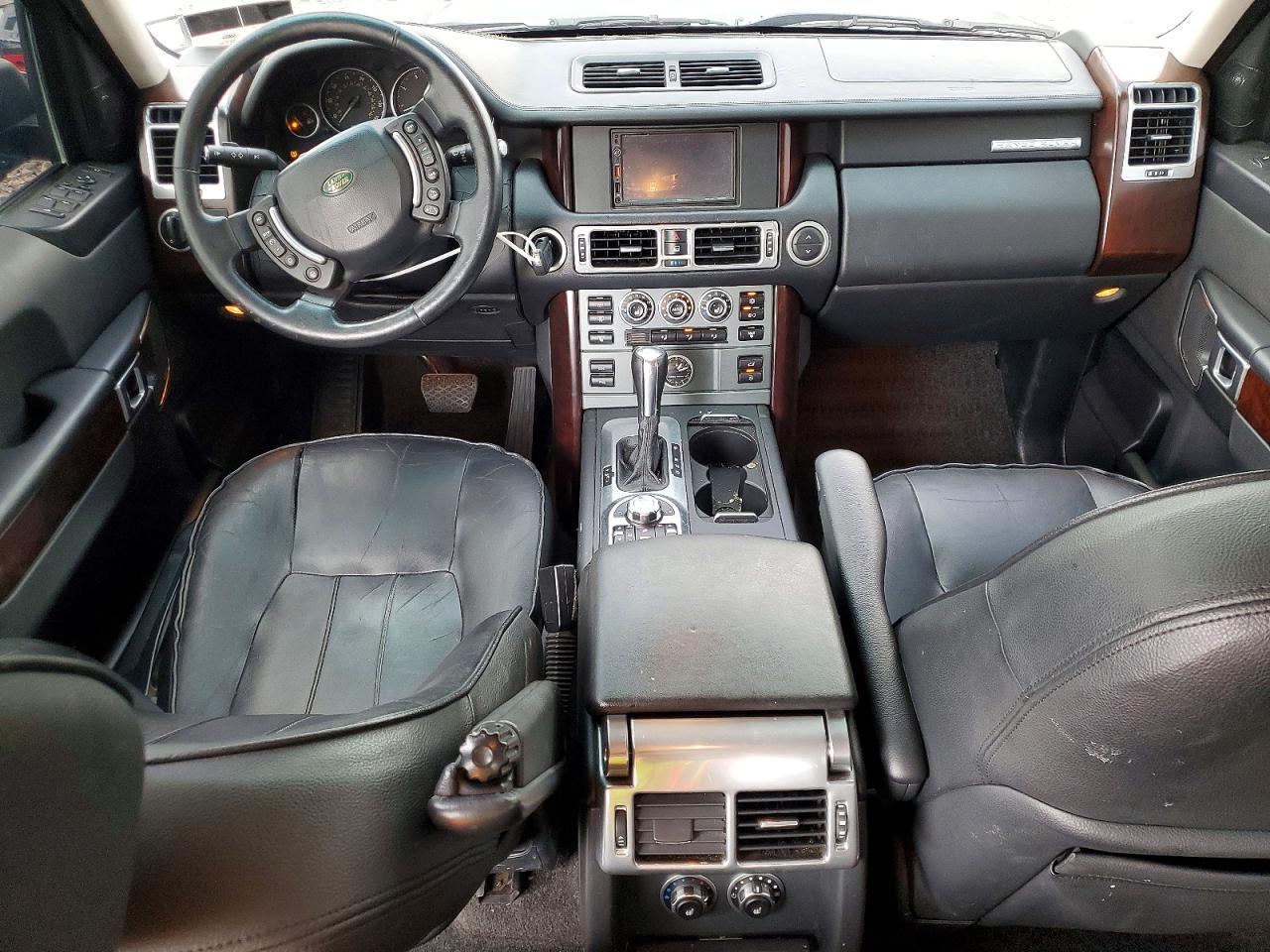 2008 Land Rover Range Rover Hse Black vin: SALME15408A294681