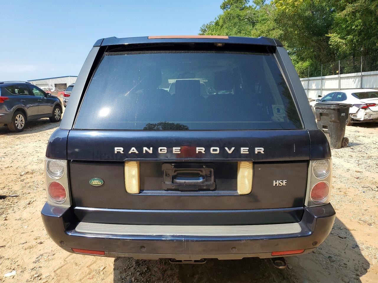 2009 Land Rover Range Rover Hse Blue vin: SALME15409A306474