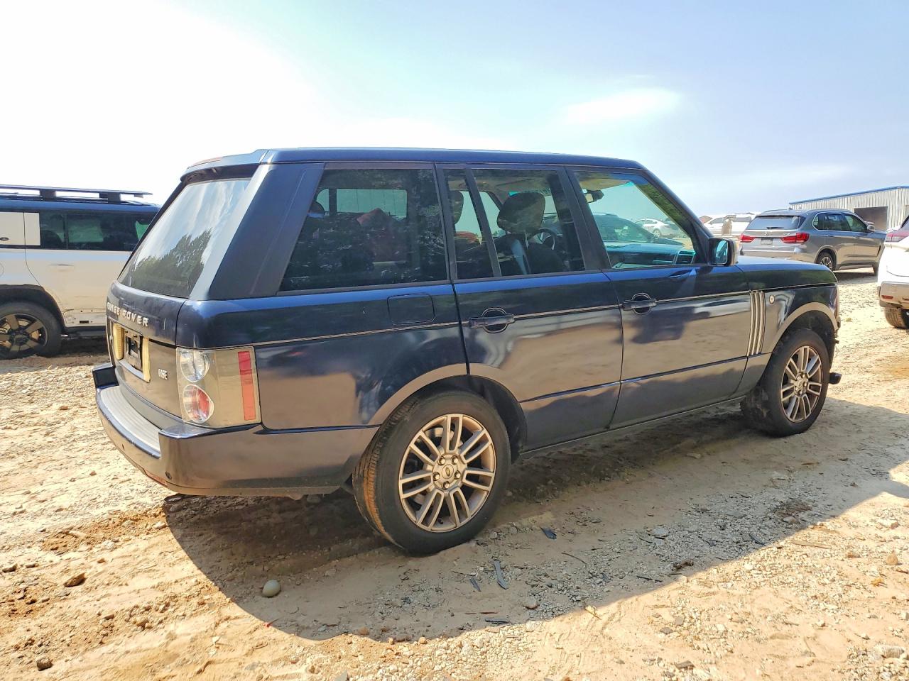 2009 Land Rover Range Rover Hse Blue vin: SALME15409A306474