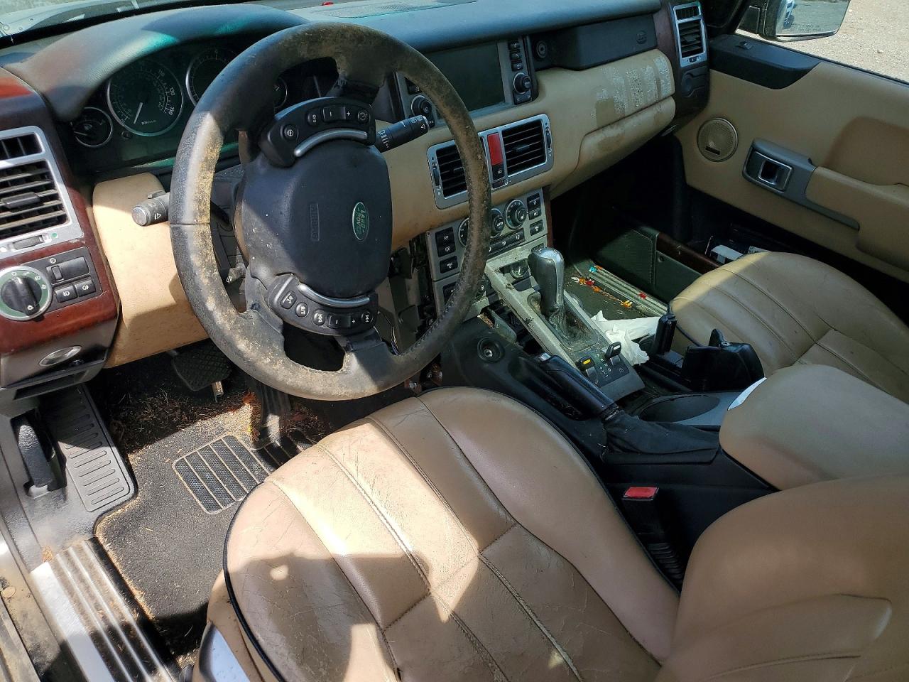 2006 Land Rover Range Rover Hse Black vin: SALME15426A210020